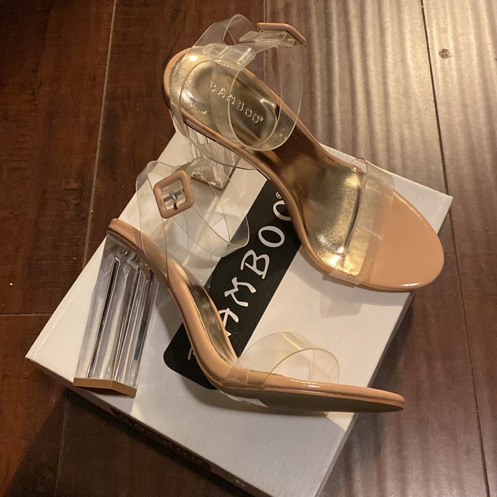 Bamboo Avenue-06 Clear heel